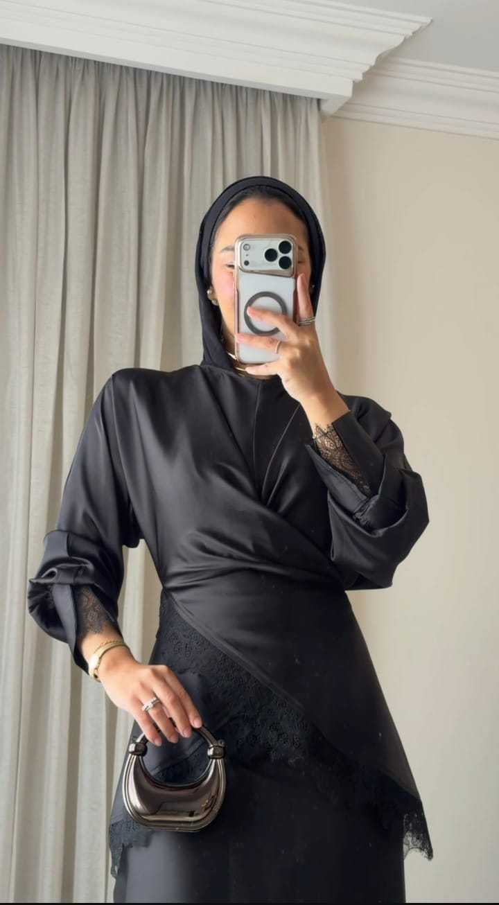 Galaxy Wrapped Suit - Black