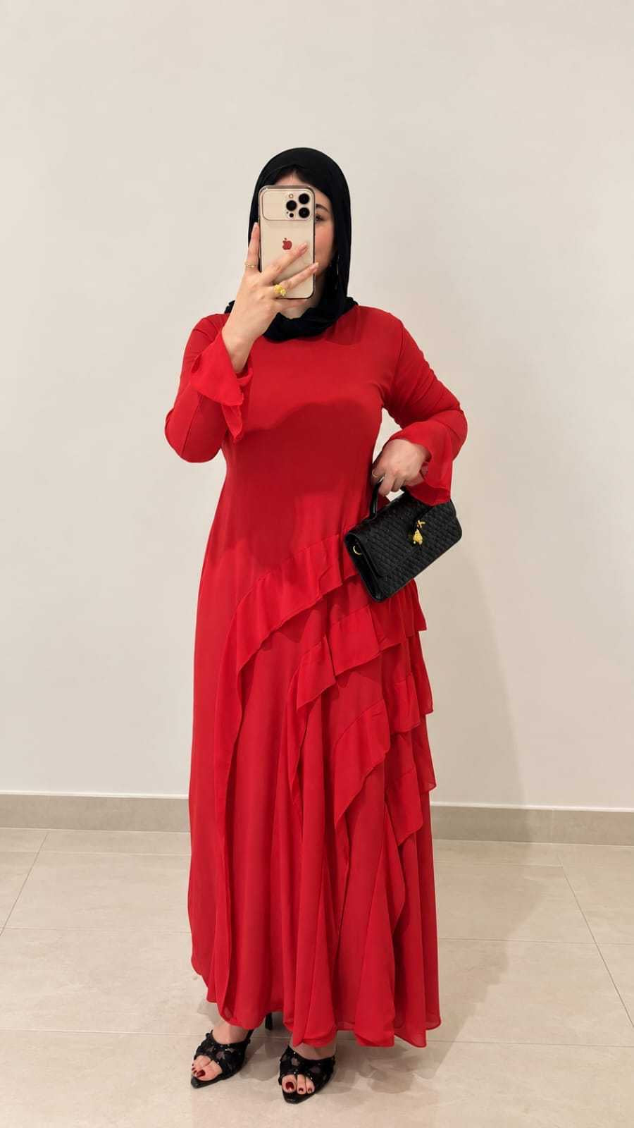 Malika Dress - Red