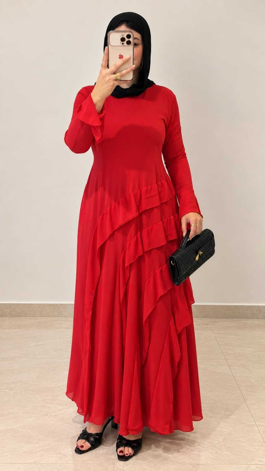 Malika Dress - Red