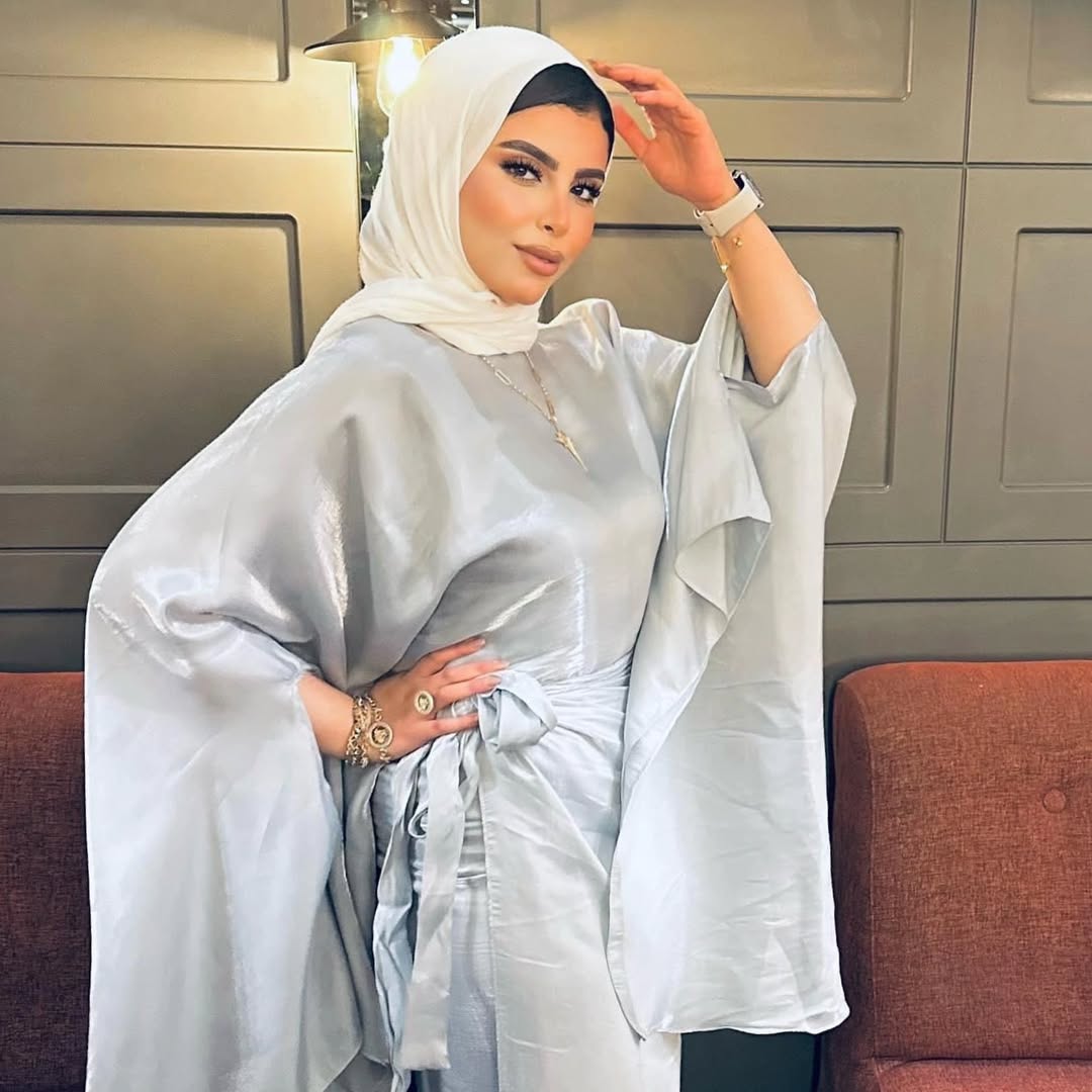 Silver shimmery suit