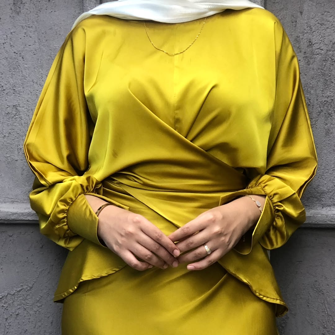 yellow Galaxy wrapped suit