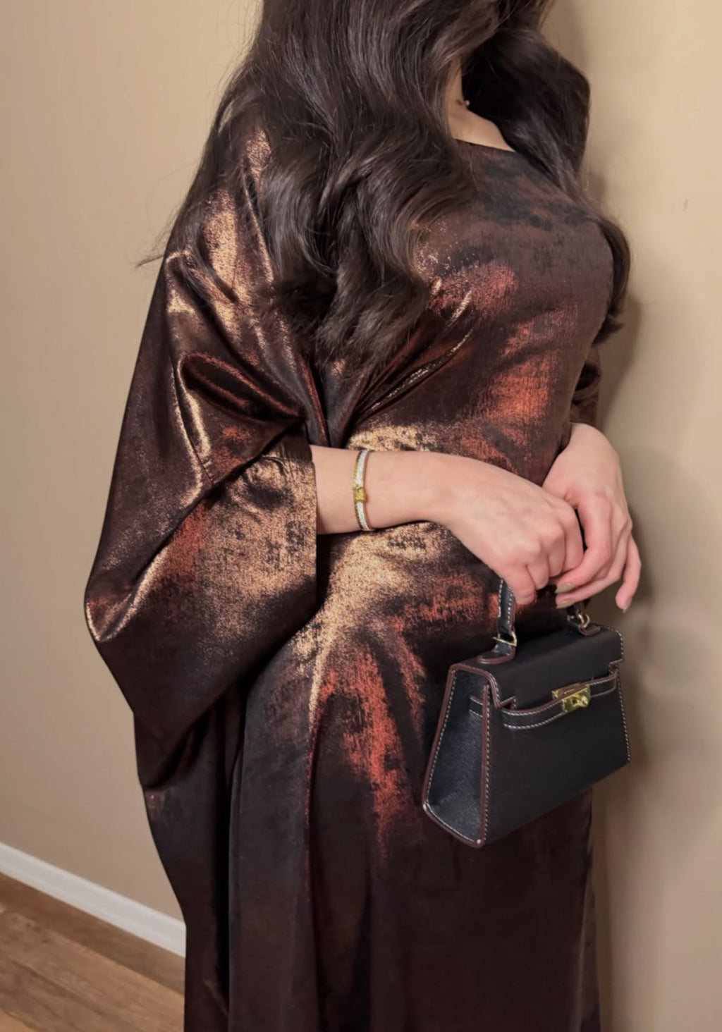 Luxury Brown Abaya