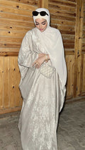 Luxury Abaya biege vanilla