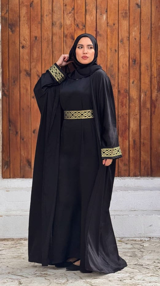 Wakar Abaya Black
