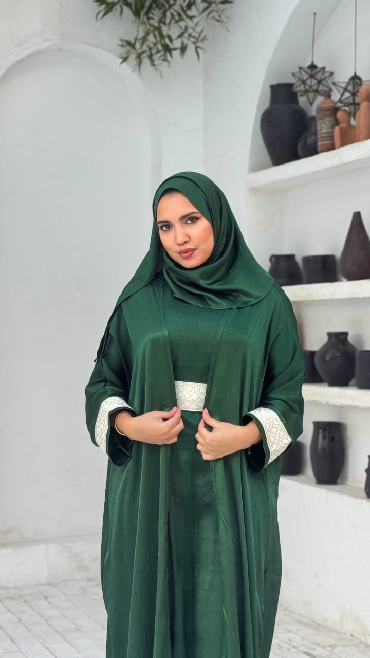 Wakar Abaya Dark Olive