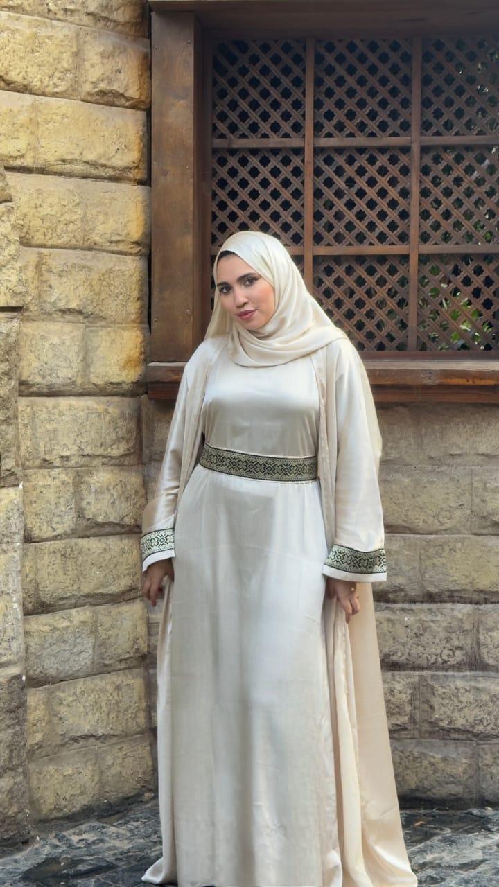Wakar Abaya Biege