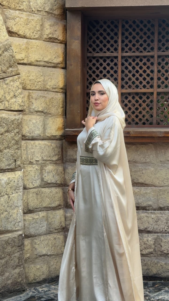Wakar Abaya Biege