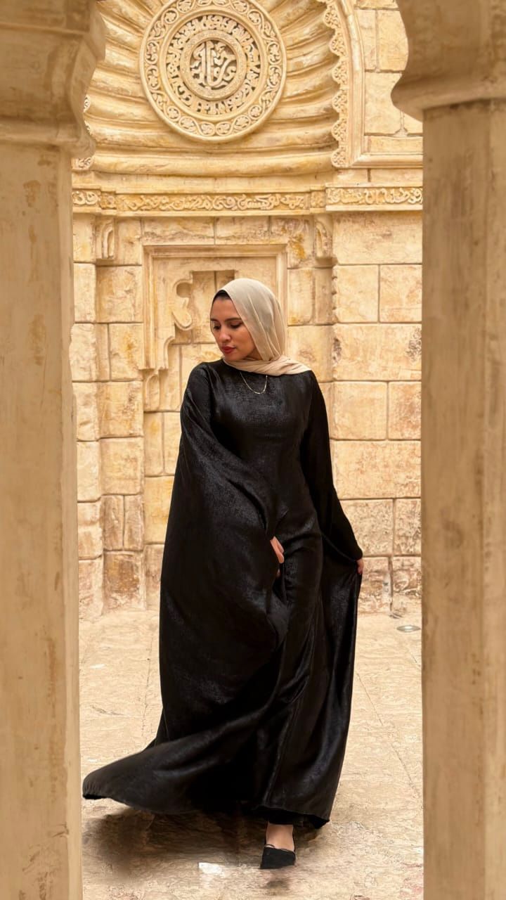 Luxury Black Abaya
