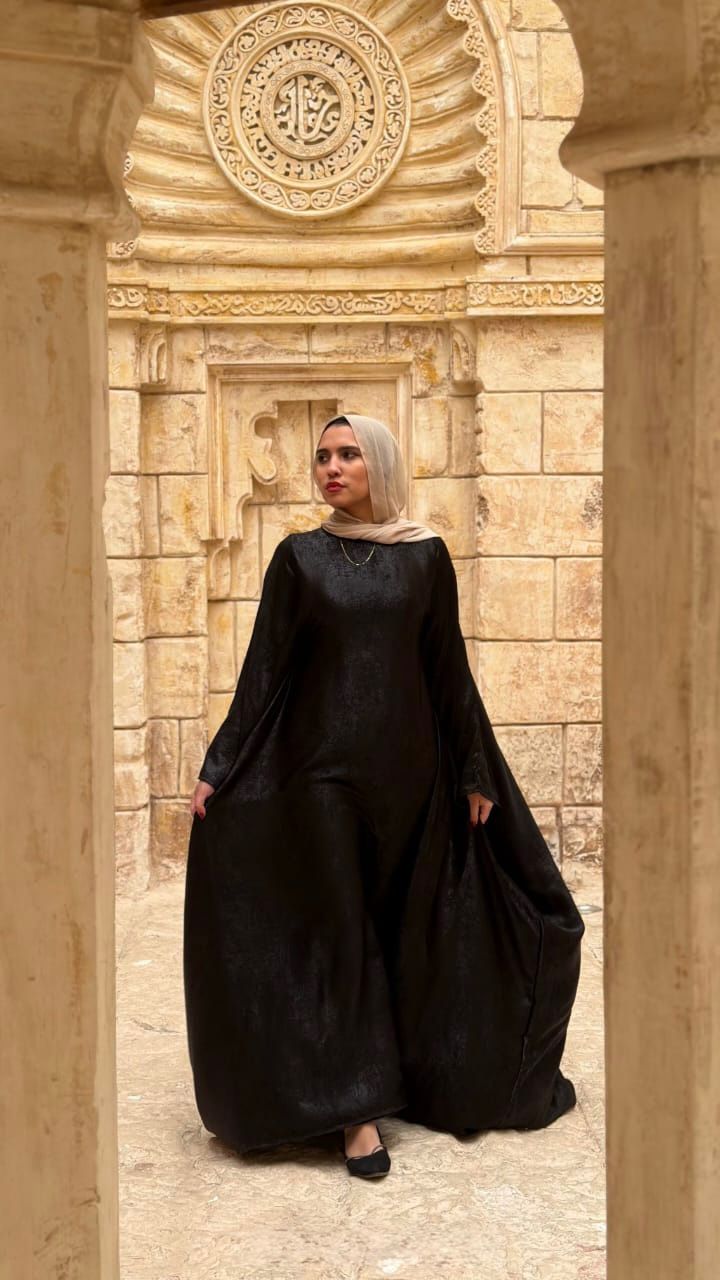 Luxury Black Abaya