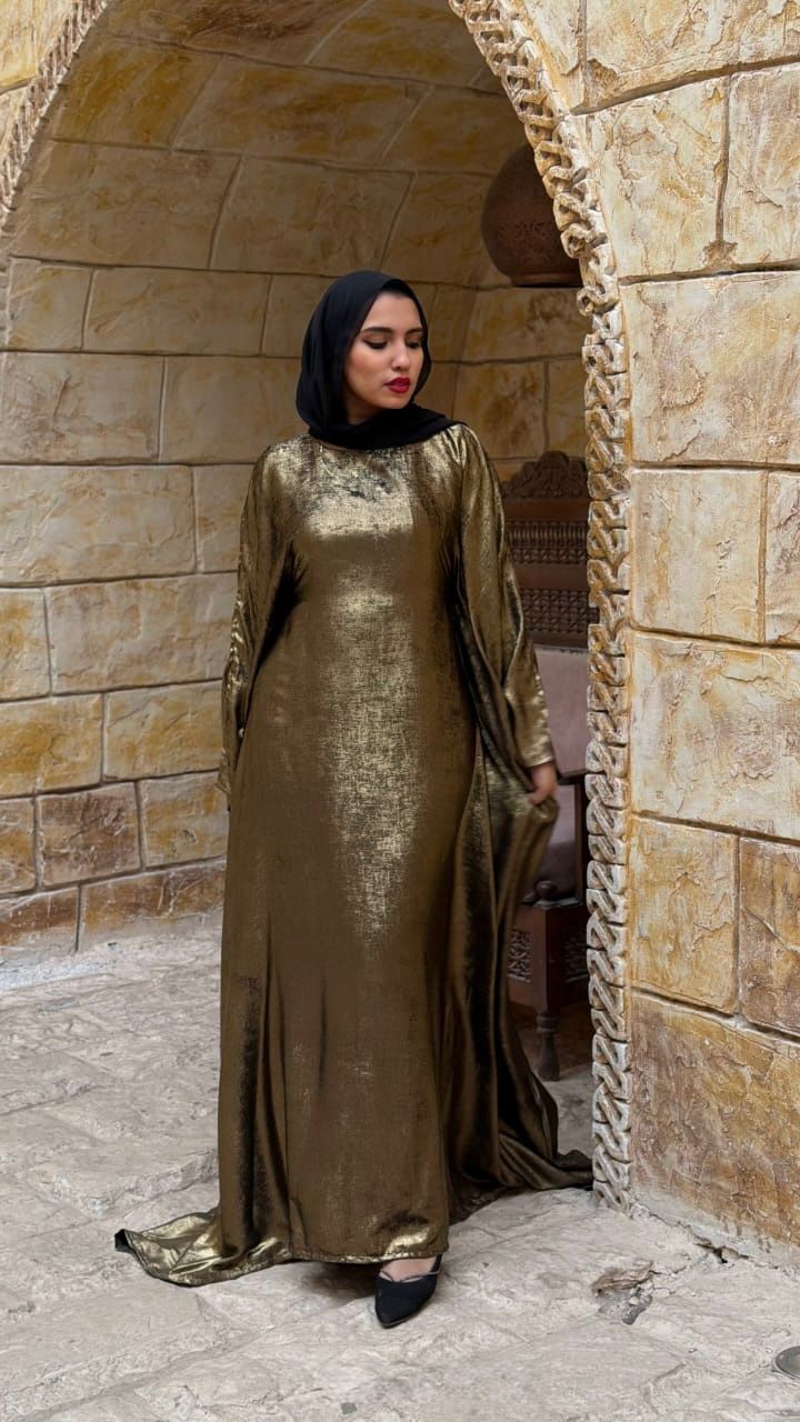 Luxury Gold Abaya