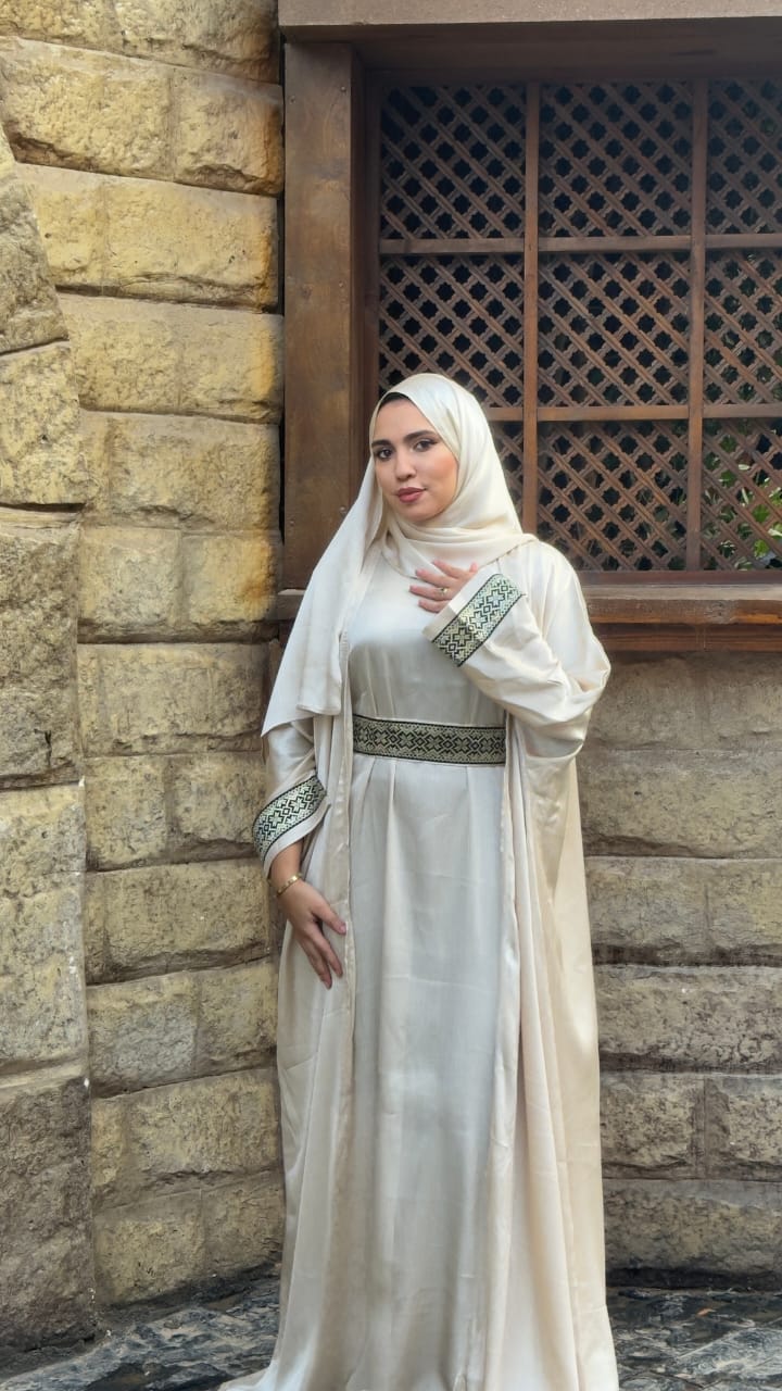 Wakar Abaya Biege