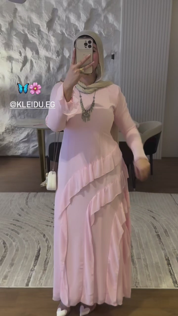 Malika Dress - Baby Pink